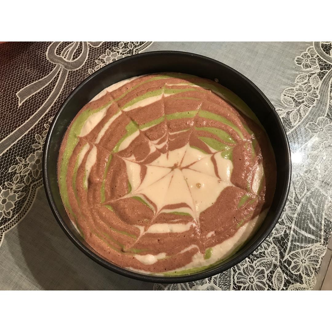 “老公”炫彩戚风蛋糕