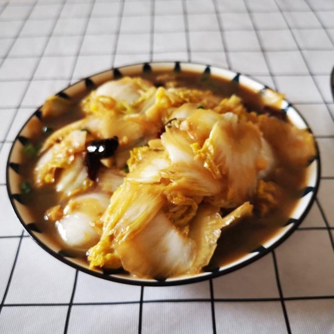 快手下饭神菜|酸辣娃娃菜