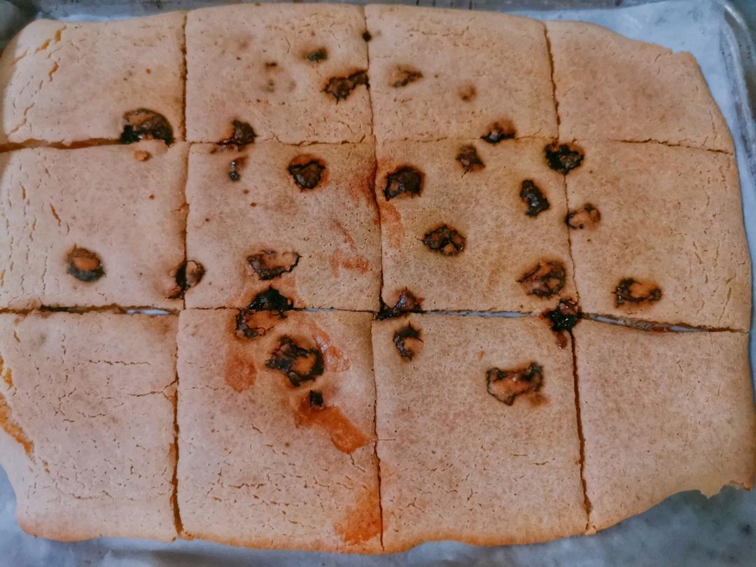 蔓越莓烤年糕（糯米粉版）