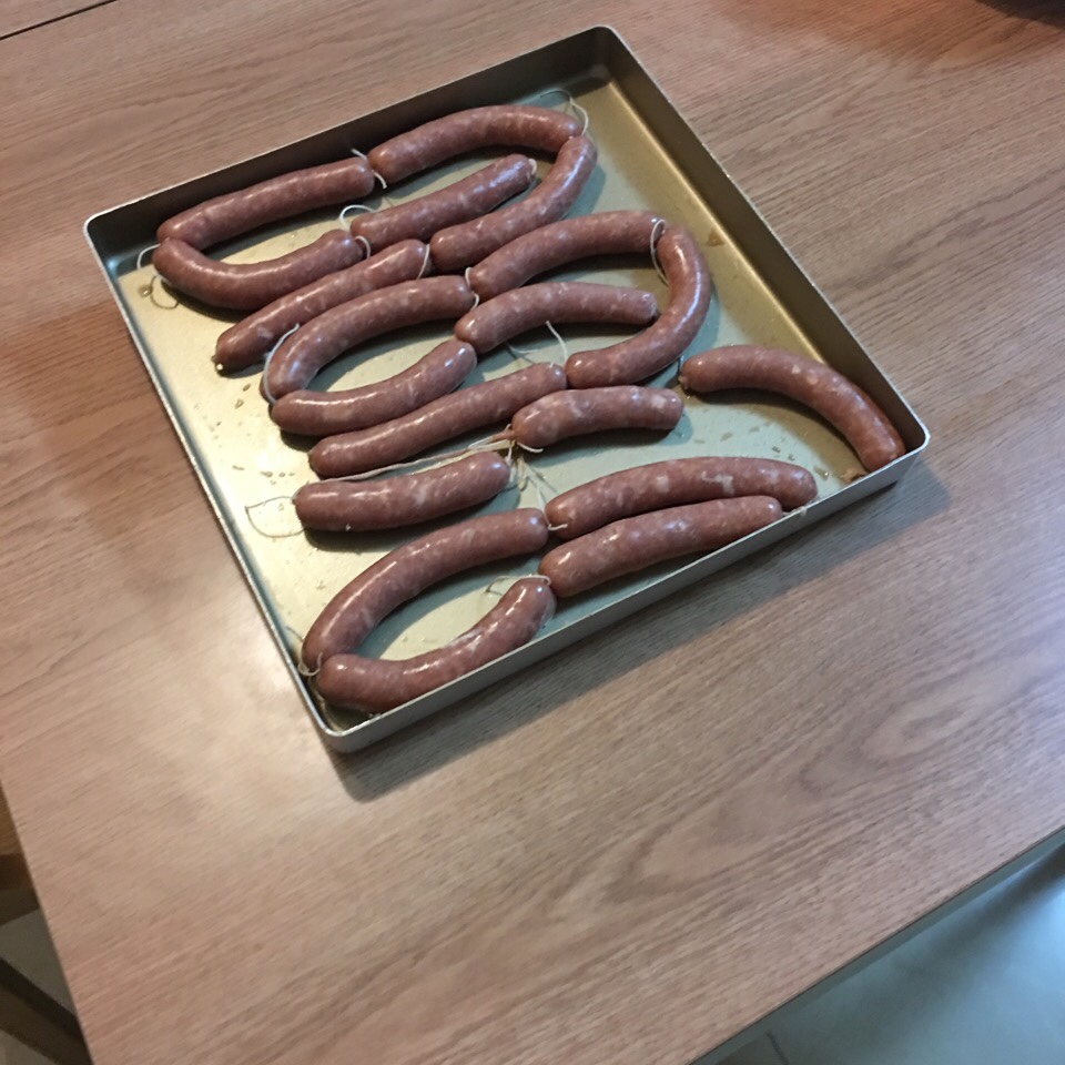 自制健康美味の 台式香甜味/黑胡椒味脆皮肠