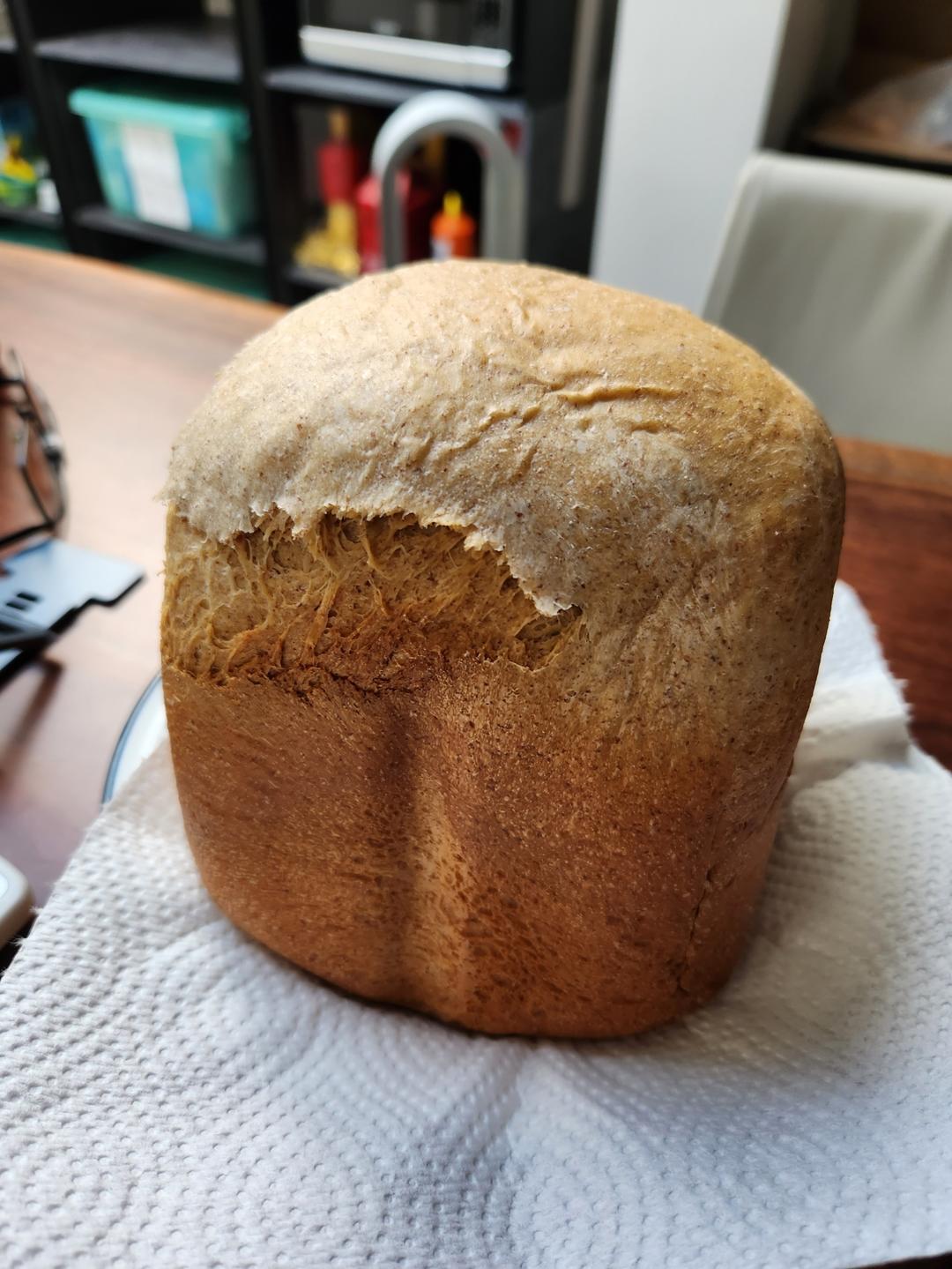 面包机做奶香手撕吐司