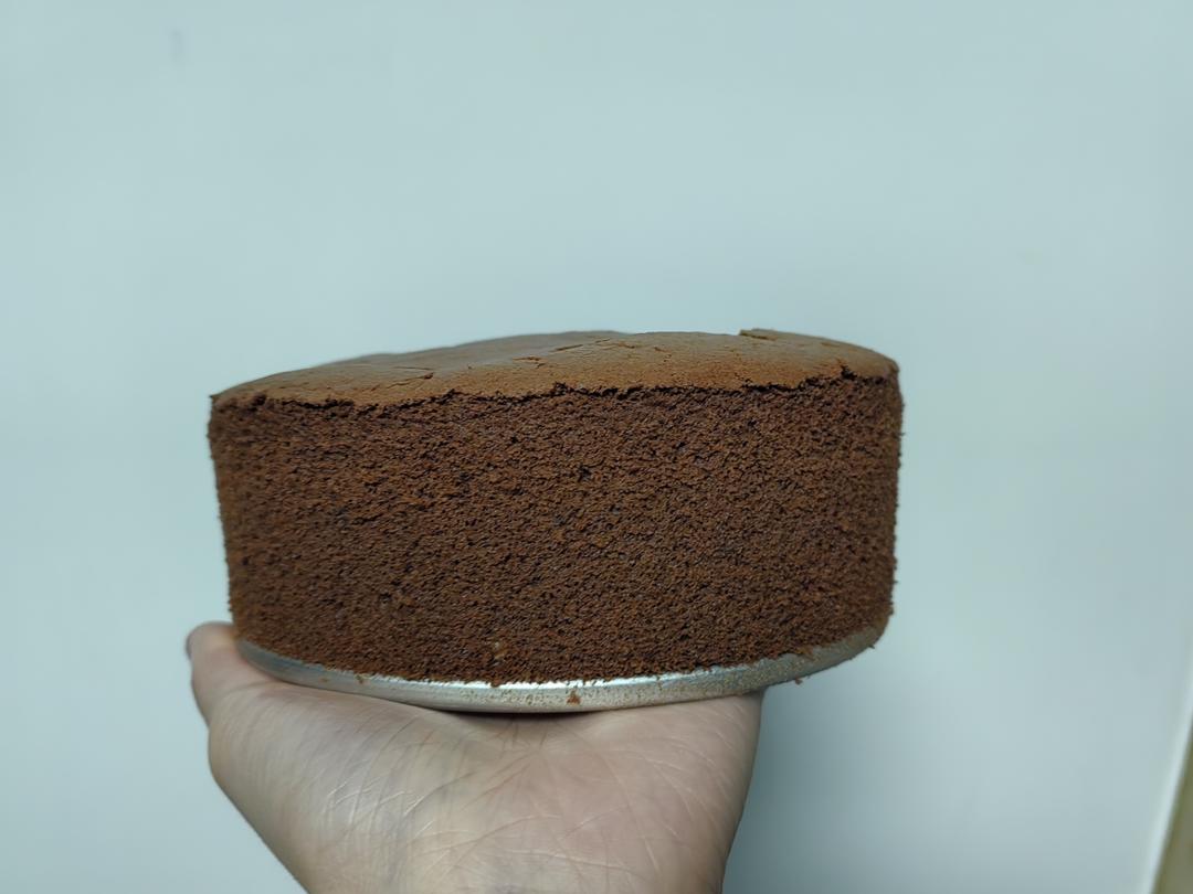 可可戚风蛋糕～8寸～百分百成功