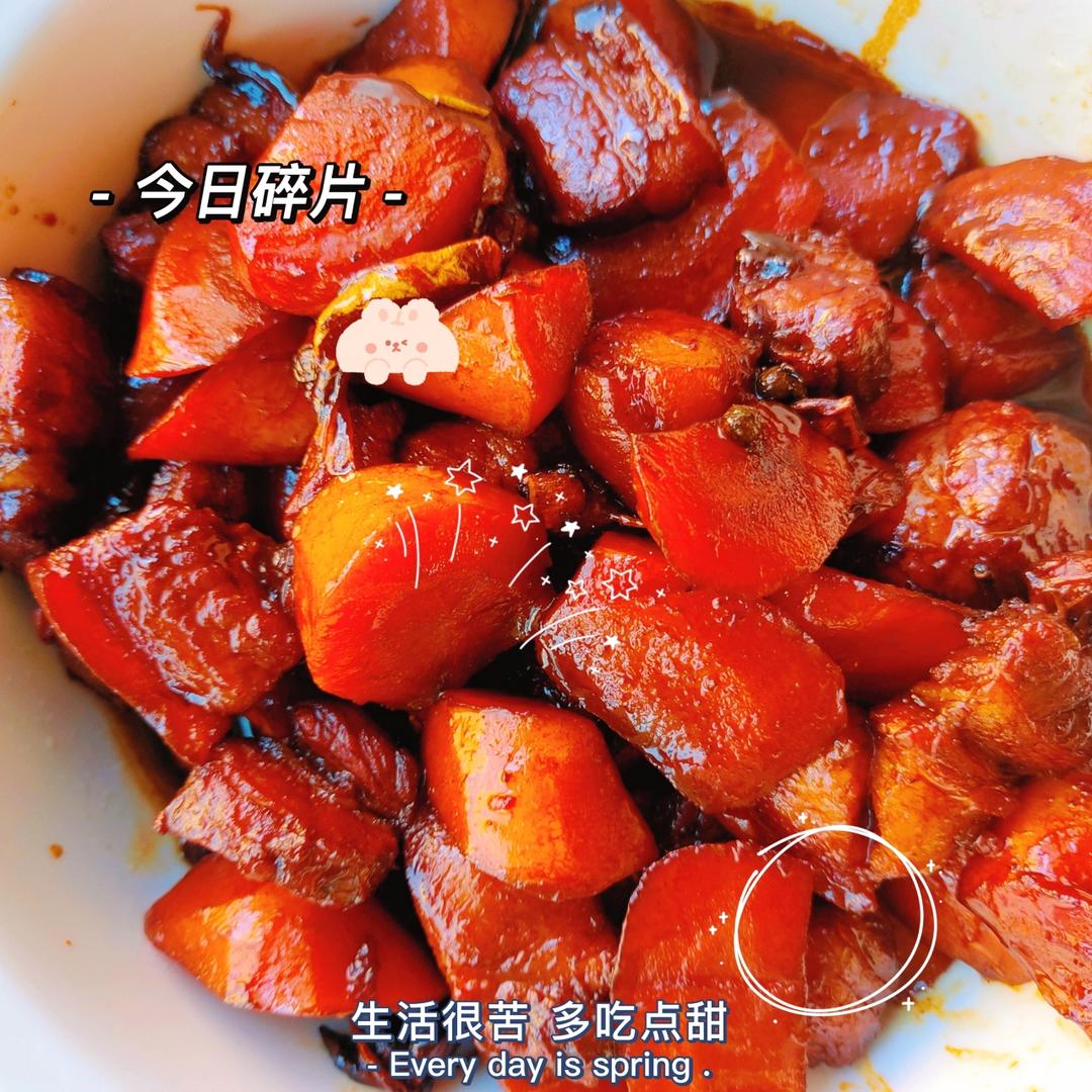 不焯水不放油的家常红烧肉