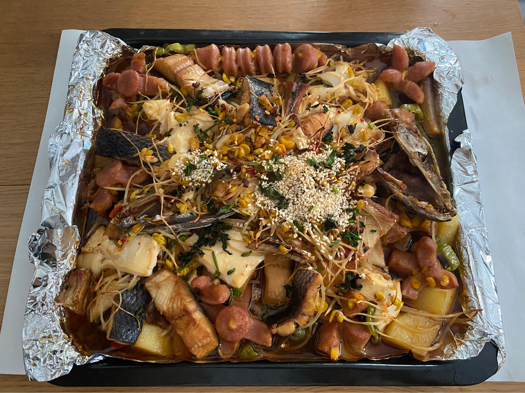 家庭烤箱版烤鱼