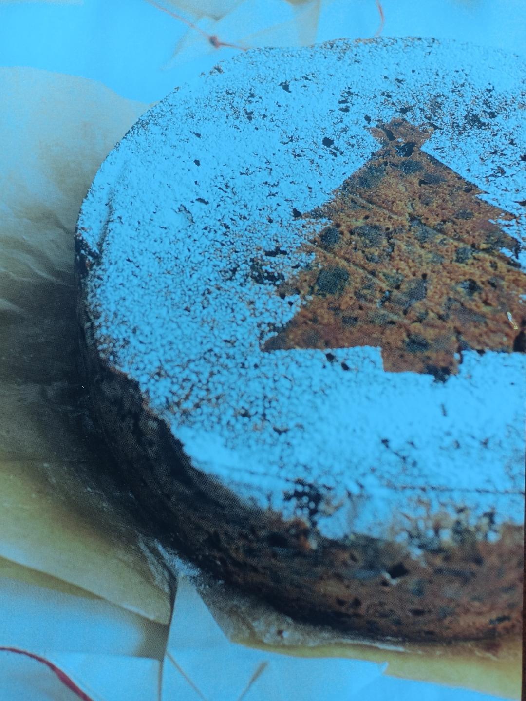 巧克力干果蛋糕