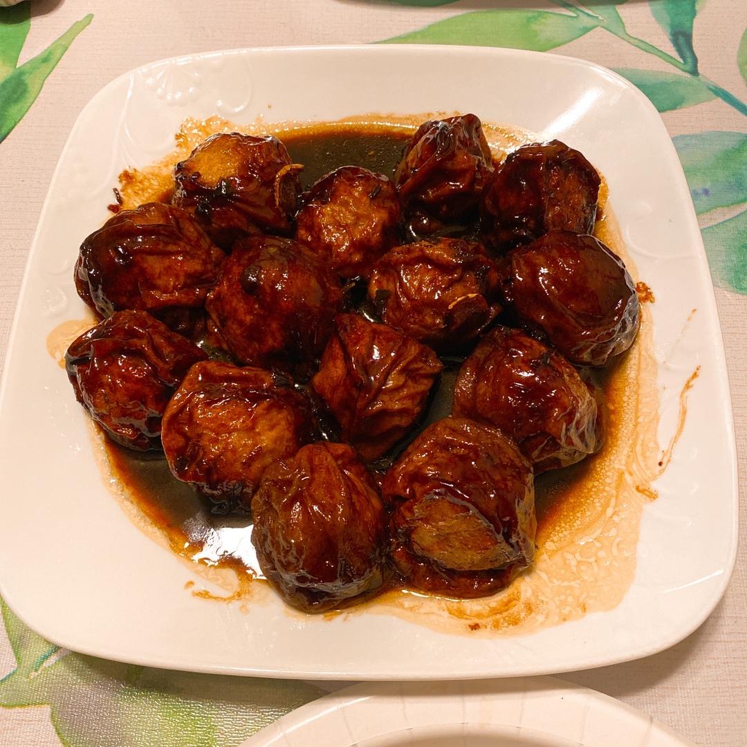 【上海本帮菜】油面筋塞肉（汤汁超下饭）