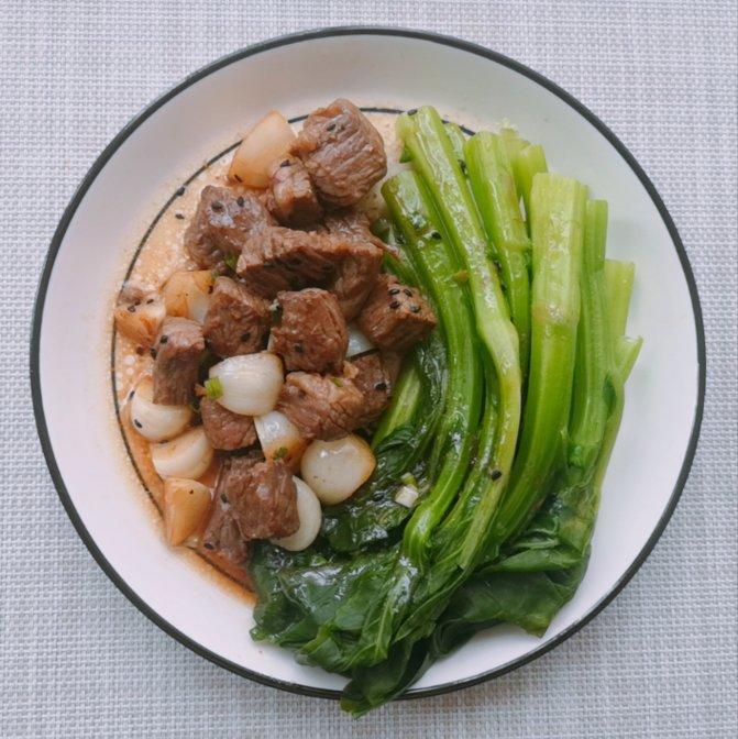 黑蒜子牛肉粒
