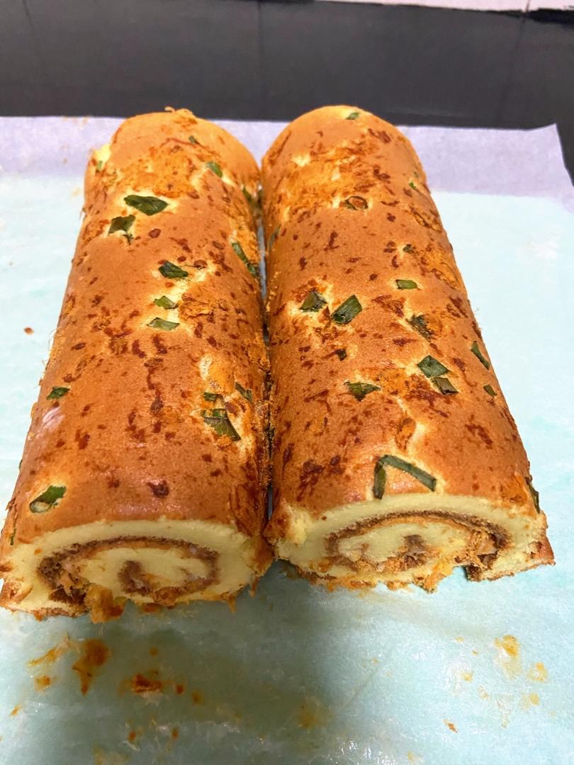 怎么卷都不裂的肉松蛋糕卷