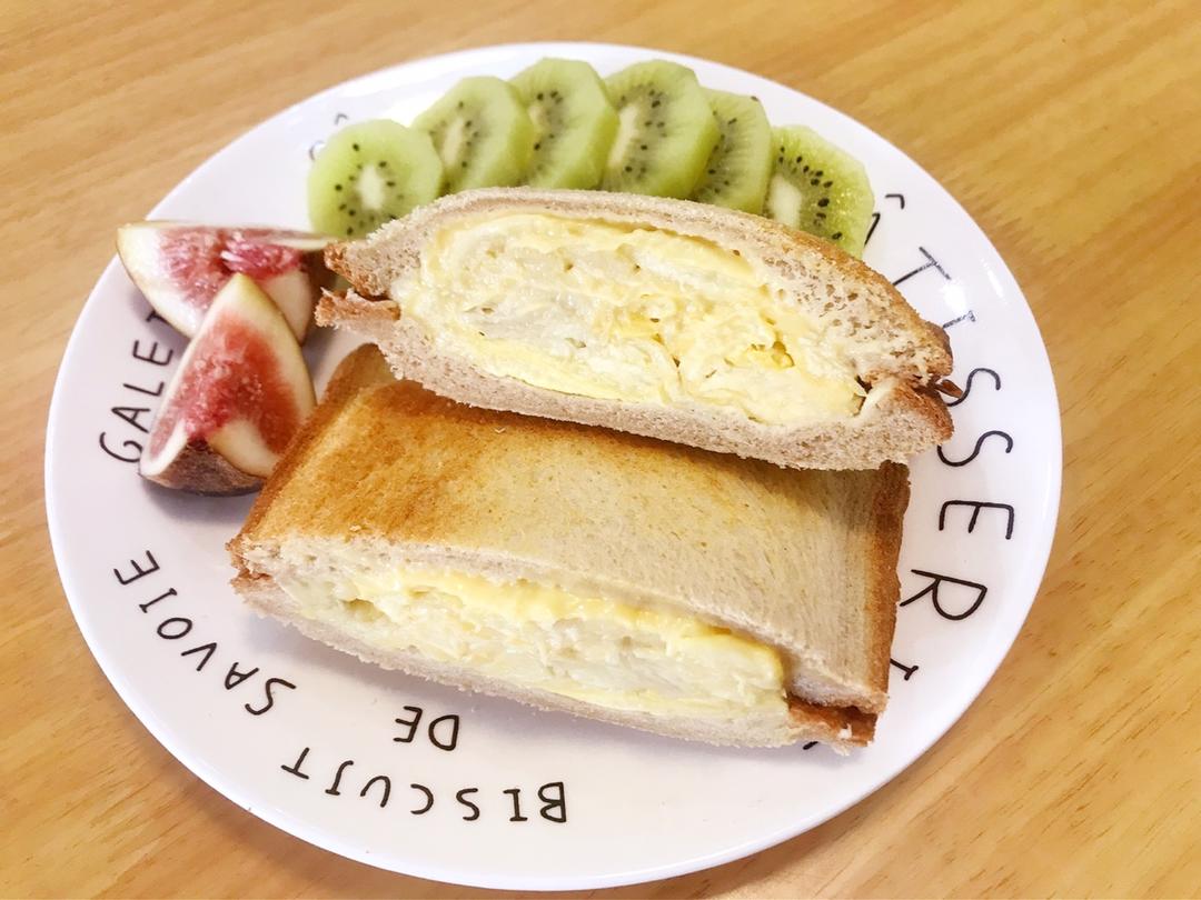 风靡美食圈的热压三明治