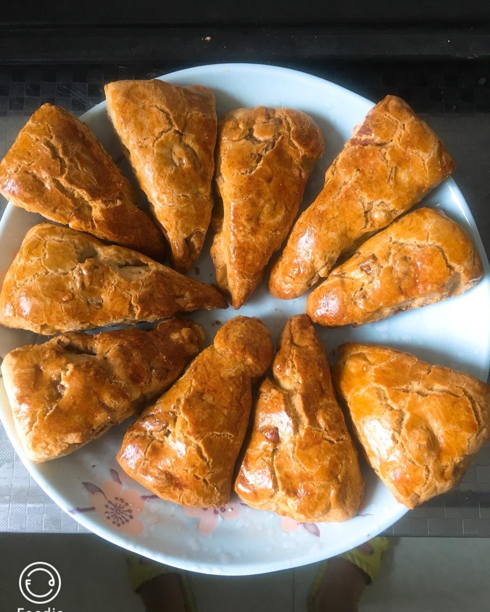 完胜星巴克的超美味酥脆司康 super easy crunched scone