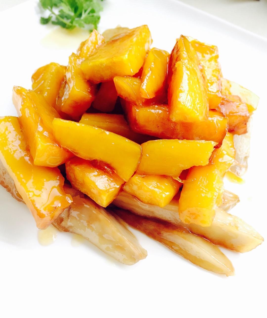 堆金积玉(糕烧番薯芋头)的做法