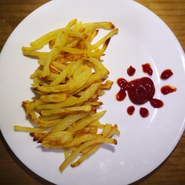 欧芹海盐烤薯条Chips with Parsley Salt——北鼎烤箱食谱