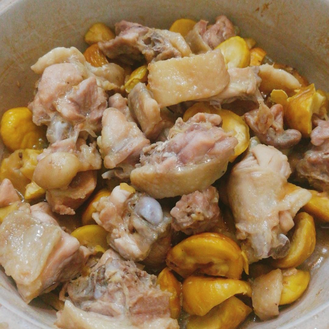 板栗焖鸡