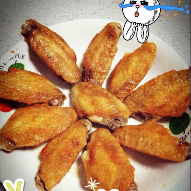 盐煎鸡翅