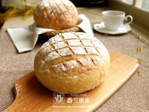 [香兰世家]乡村面包 美好的原麦香的做法 步骤5