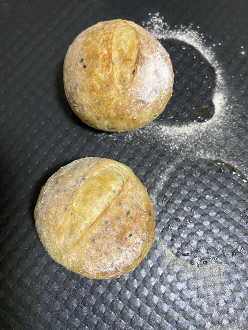 黑芝麻法国球