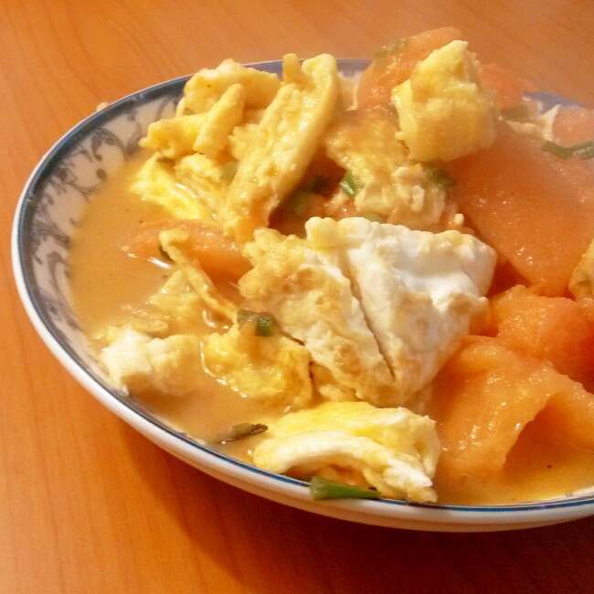 西红柿炒鸡蛋