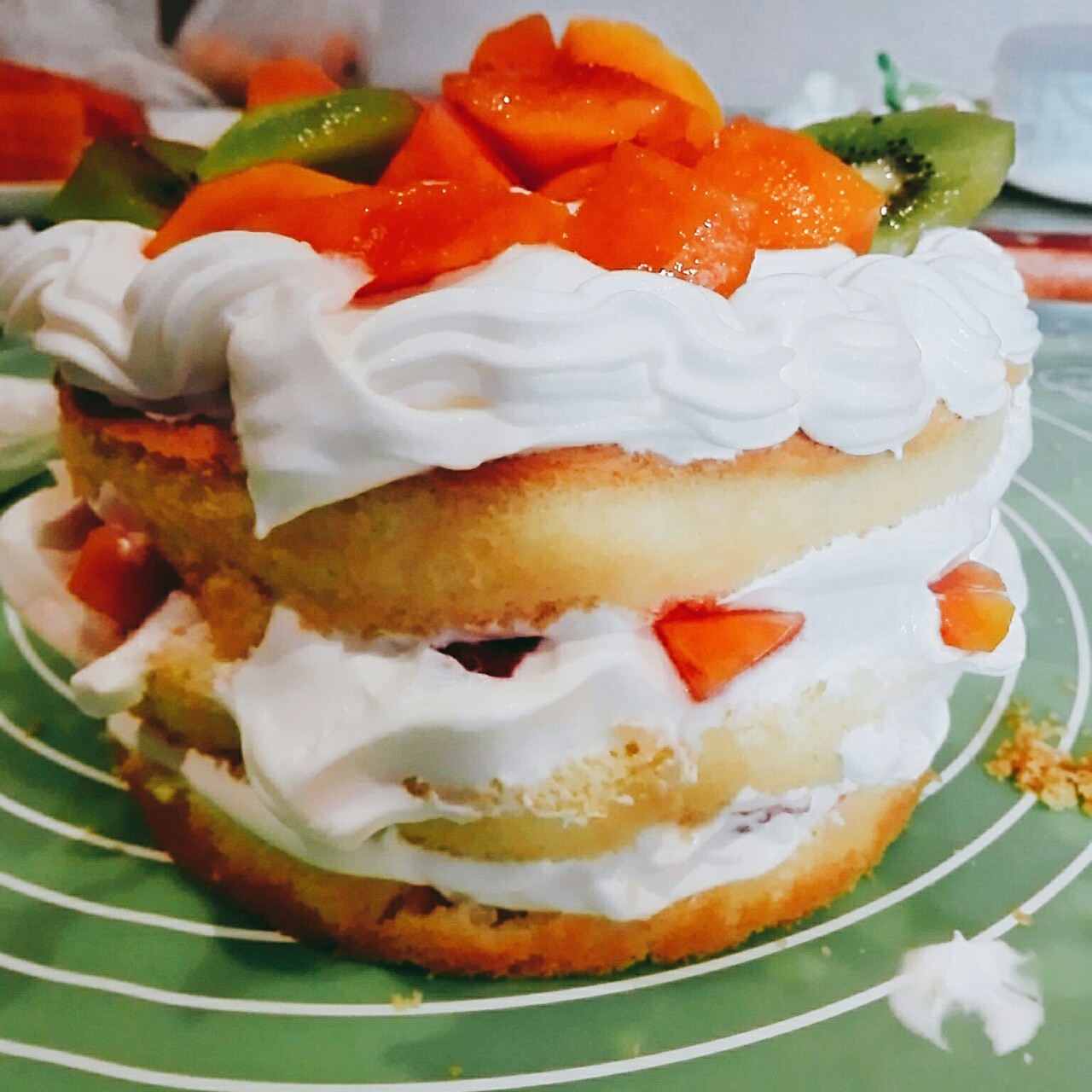 《Tinrry+》戚风蛋糕（6寸配方）（基础、超详细教程）