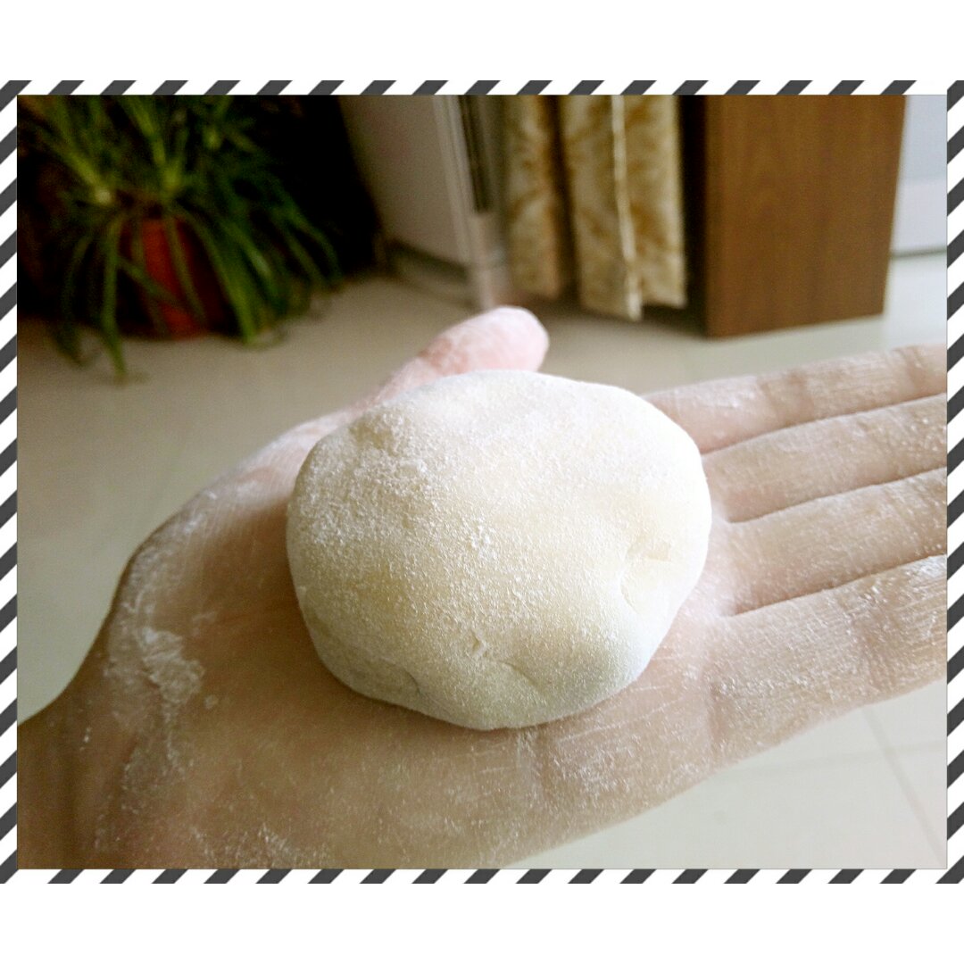 腹黑白胖子——奥利奥雪媚娘