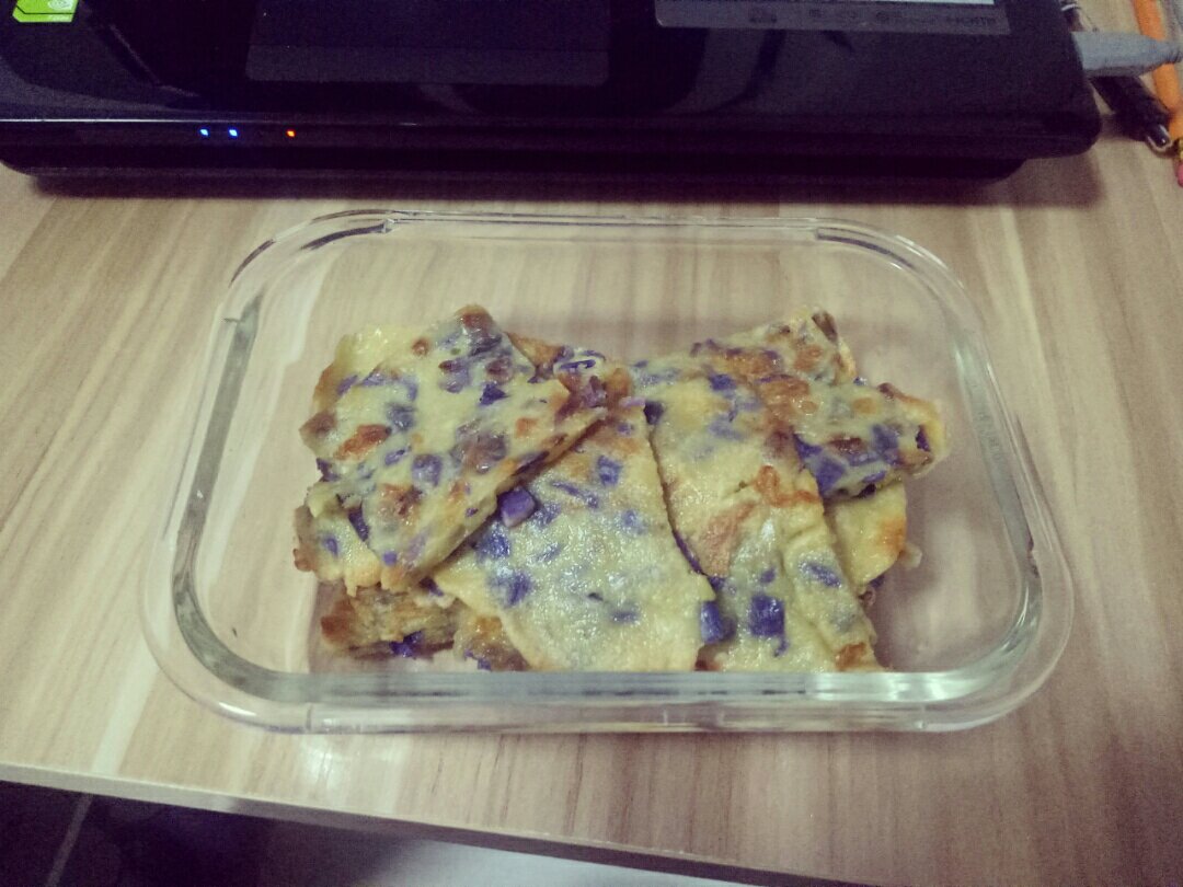 紫甘蓝鸡蛋饼