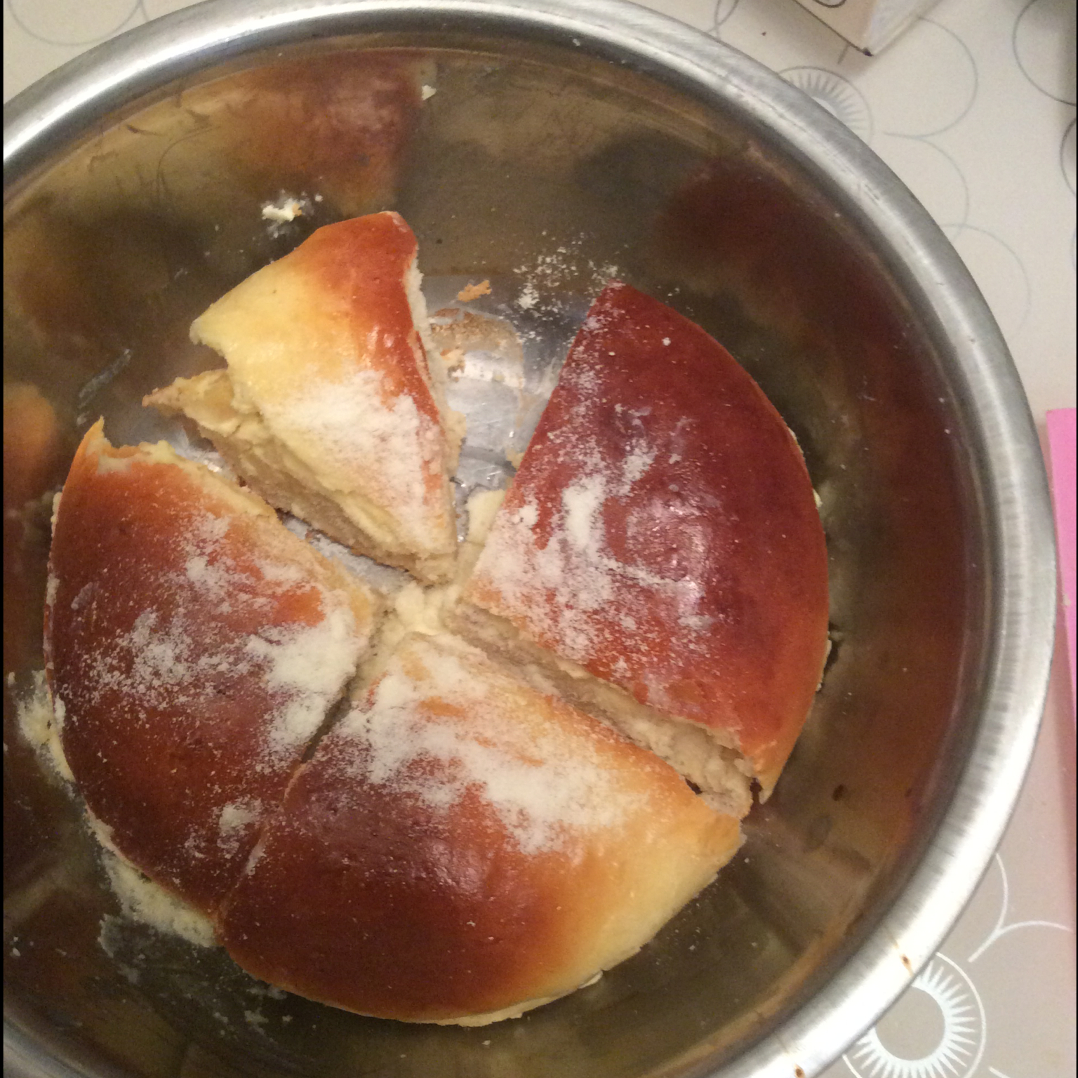 火遍朋友圈的～乳酪包