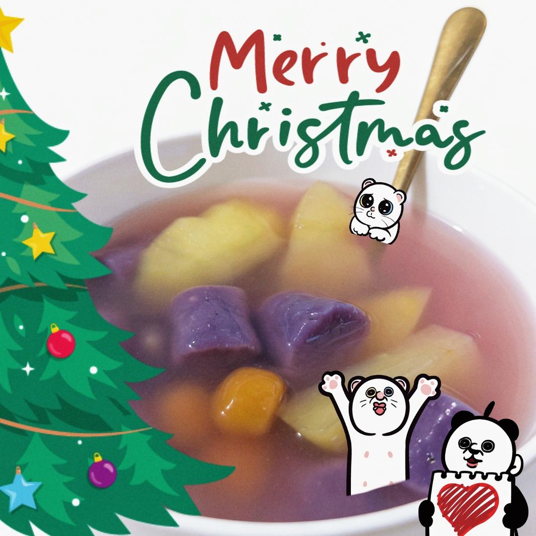 自制三色芋圆1⃣️（附上窍门详细比例）