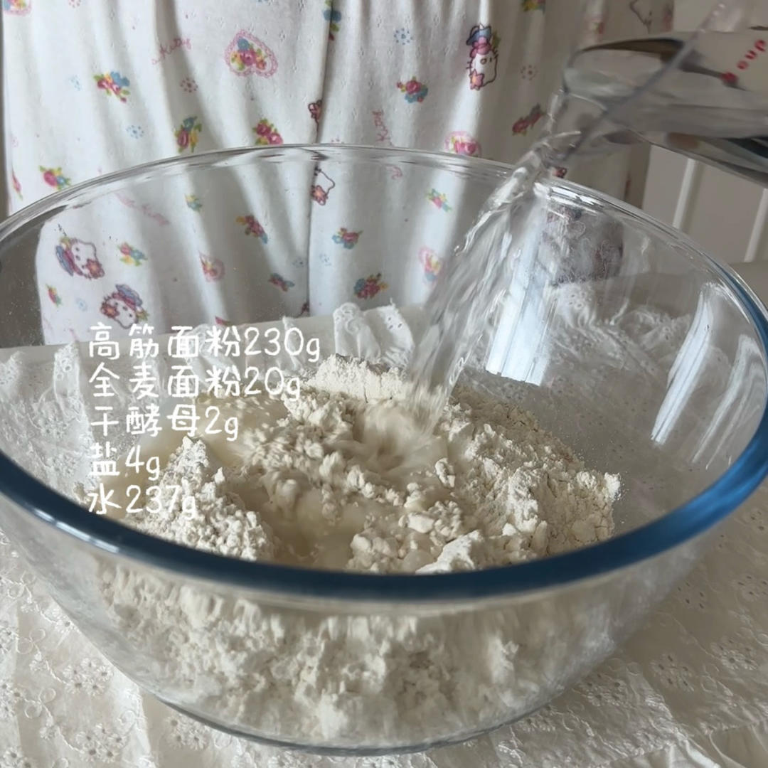 纯奶手撕吐司的做法 步骤1