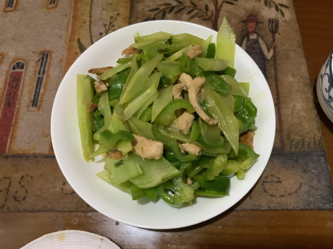 家常菜青椒炒肉