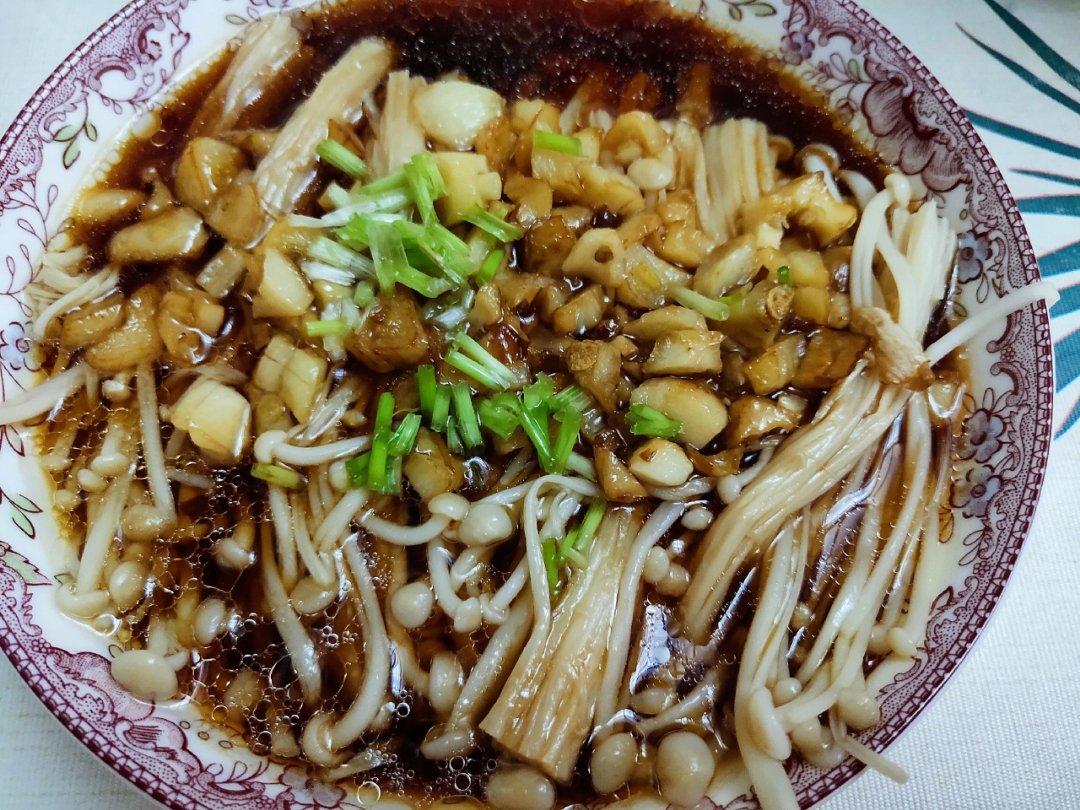 超美味又简单的蒜泥金针菇