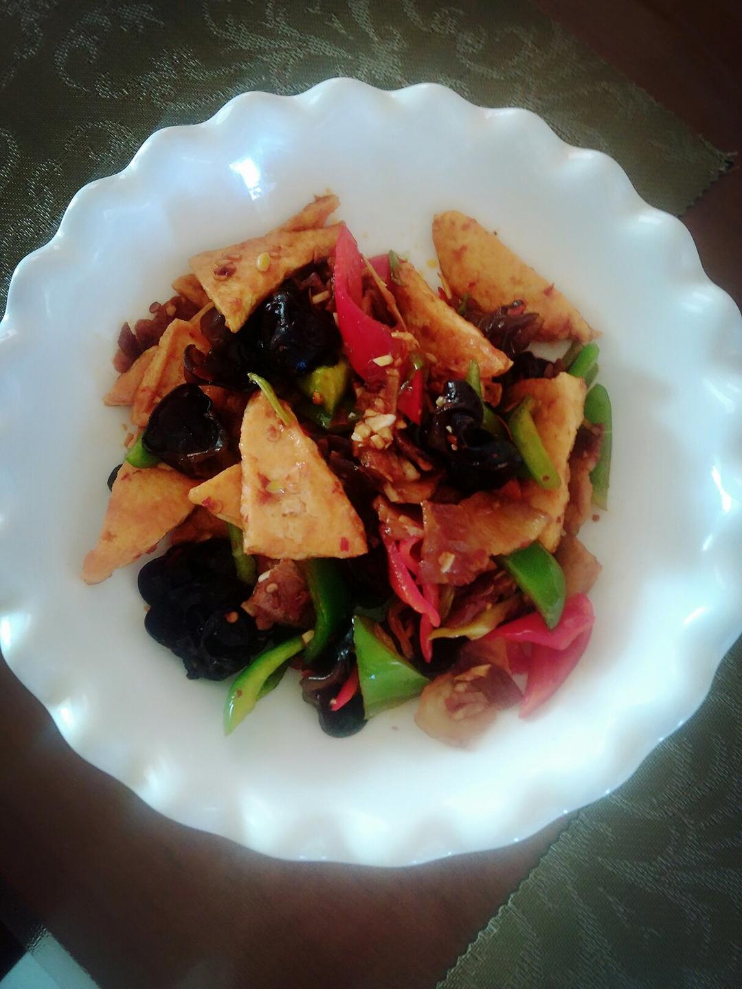 干锅千页豆腐