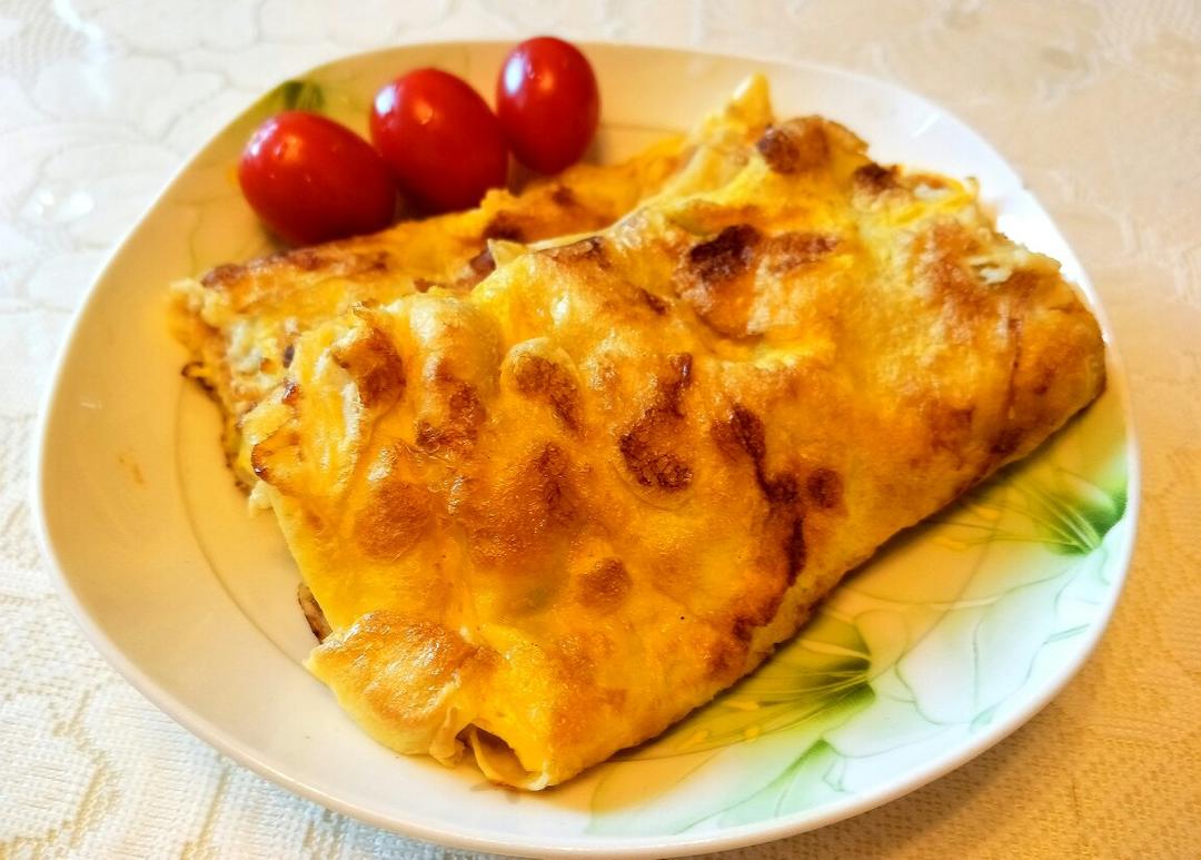 葱花鸡蛋饼