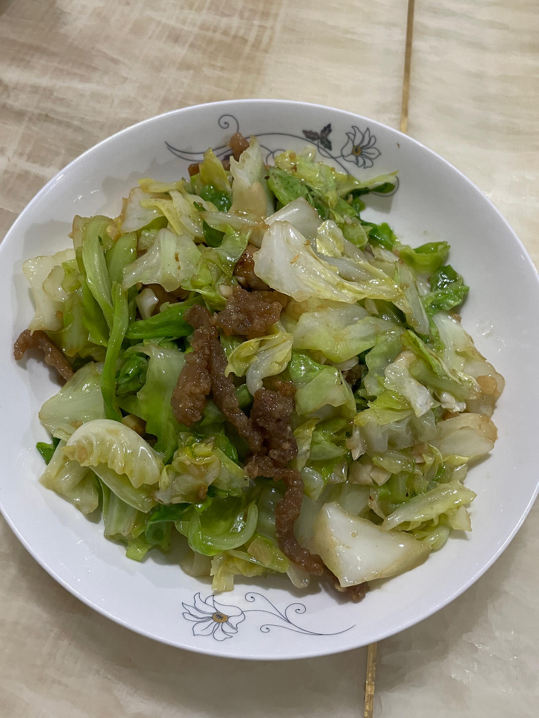 清炒包菜
