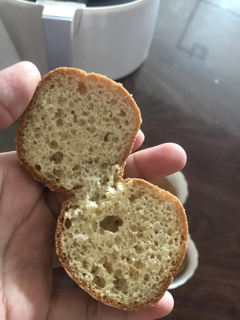 目前配比最好的小餐包，不黏不噎，生酮友好