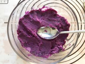 紫薯糯米糍的做法 步骤4