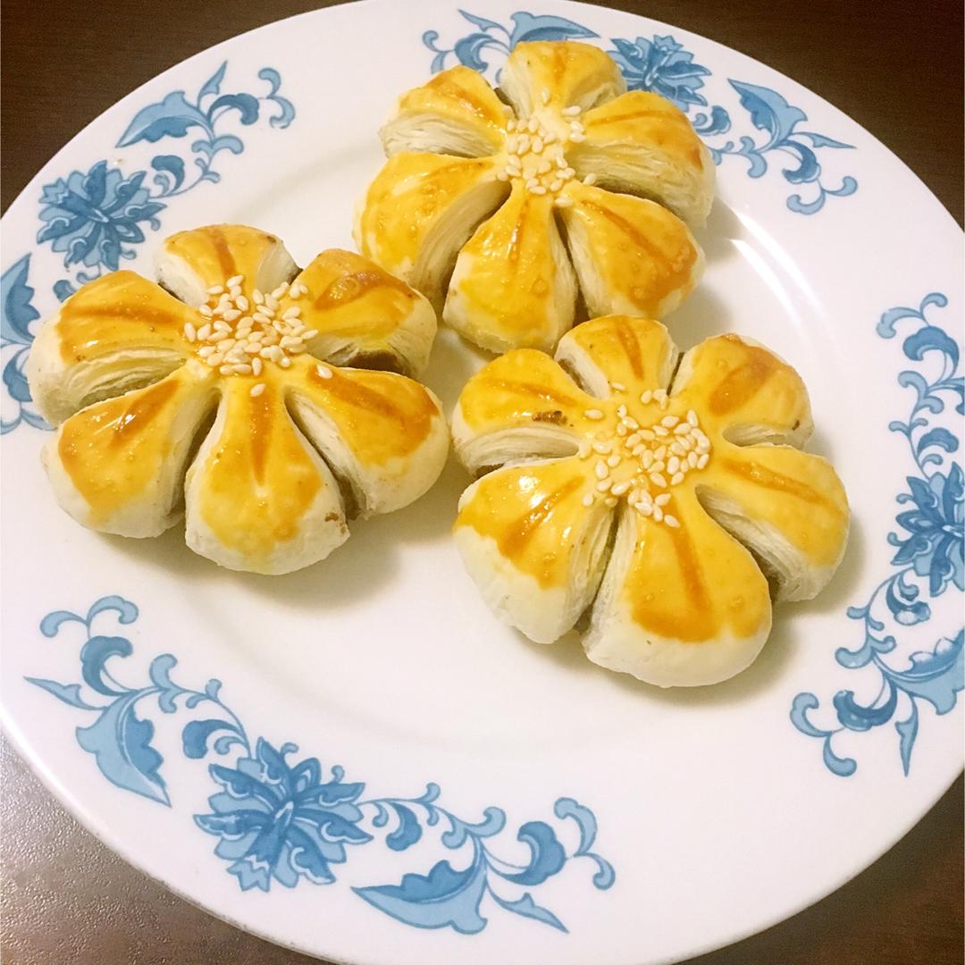 香芋梅花酥
