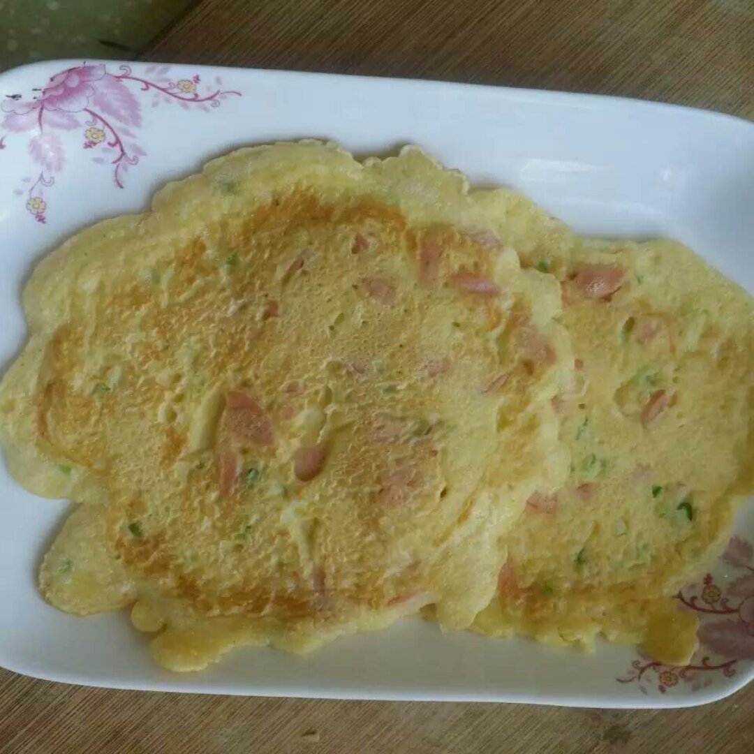 葱花鸡蛋饼