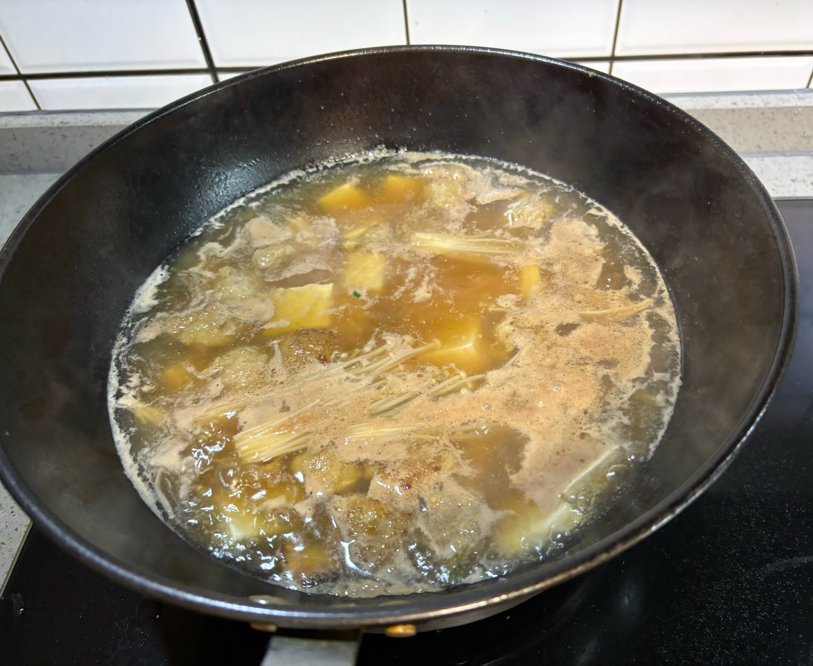 自创土耳其🇹🇷红茶肉丸汤的做法 步骤7