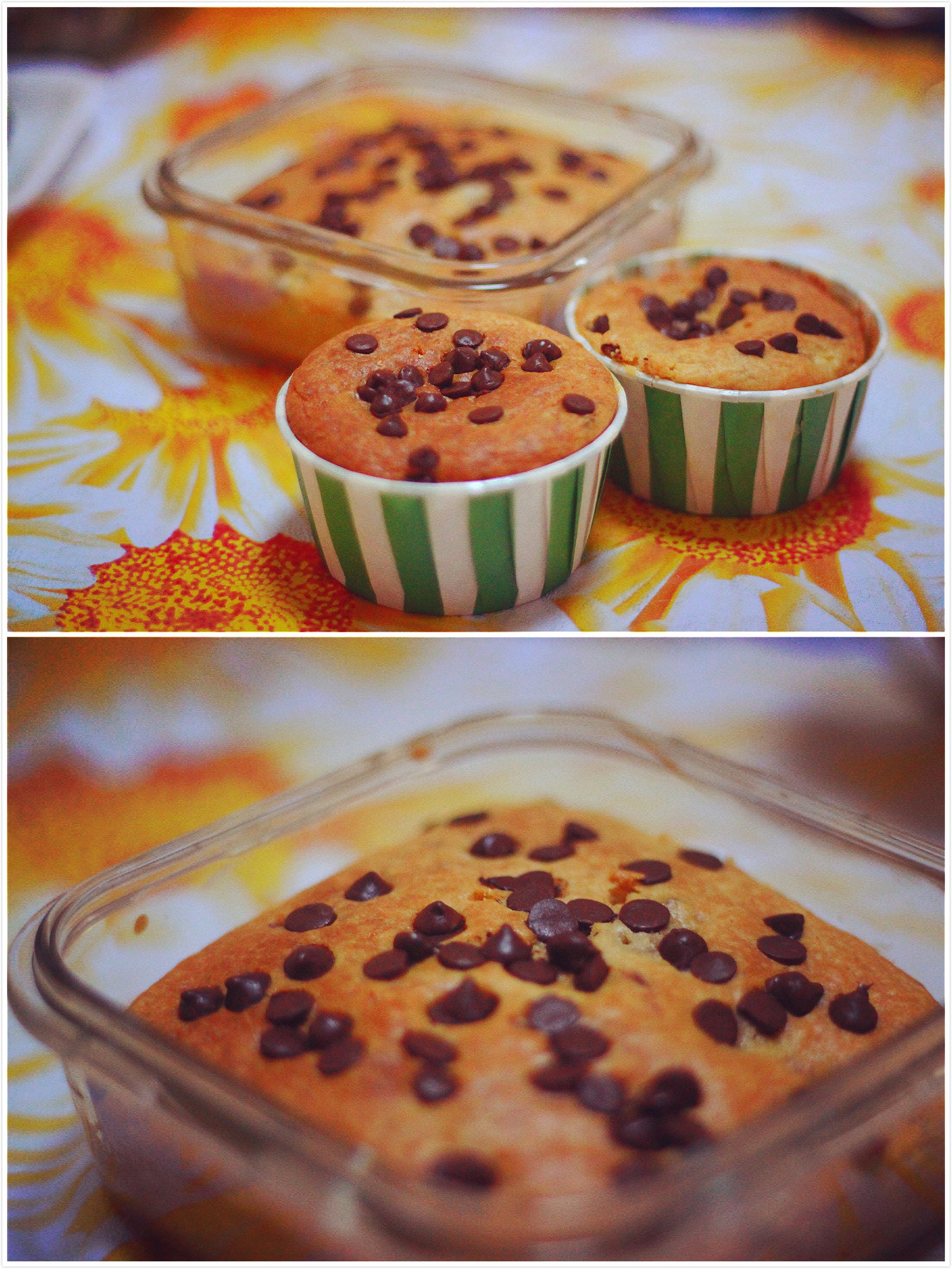 马芬 纸杯蛋糕cupcake香蕉松糕