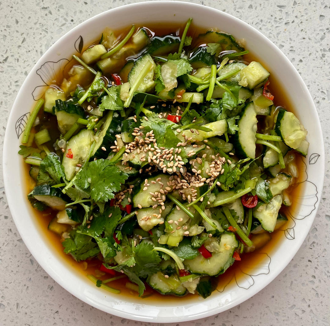 🌈酸酸辣辣巨开胃～超过瘾的凉拌黄瓜