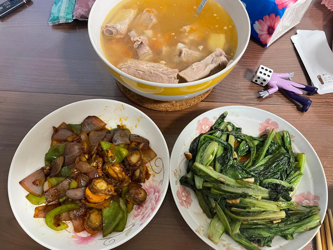 家常小炒扇贝肉