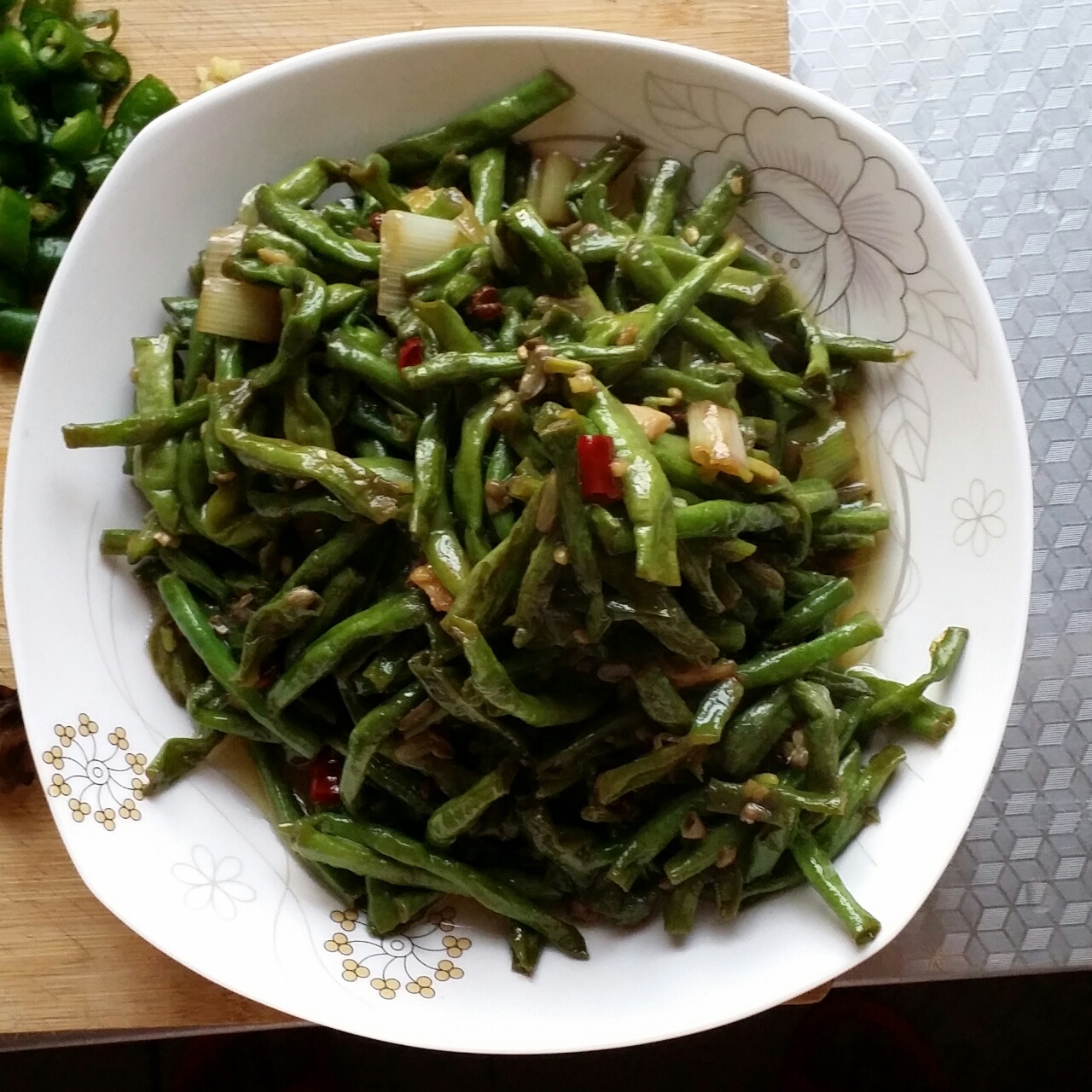 免油炸版【干煸豆角】