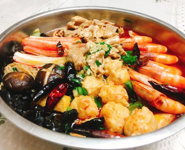 水煮杂烩的做法