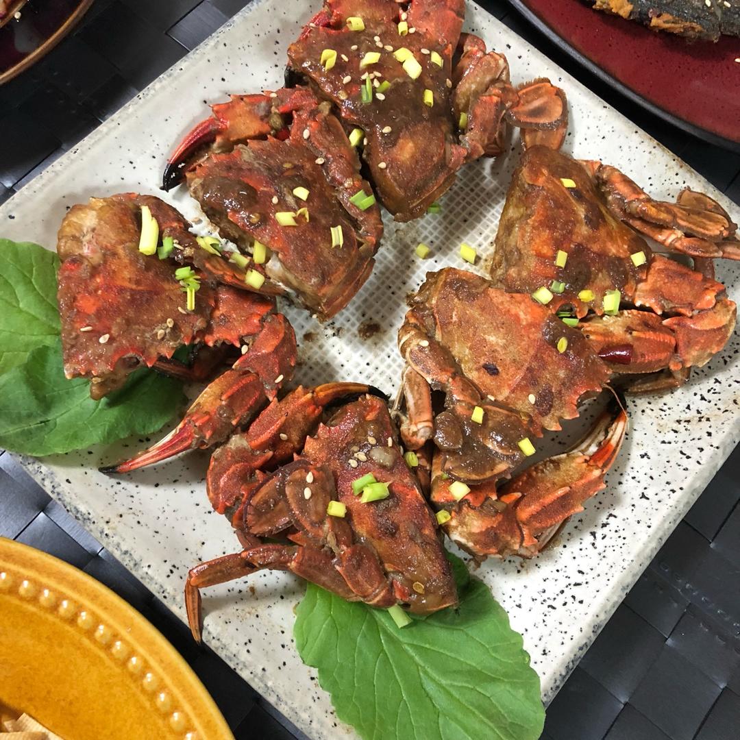 堂妈教你做酱爆螃蟹