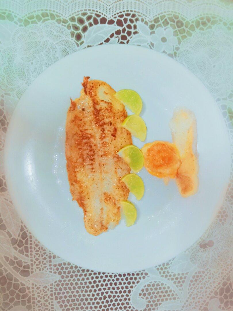 香煎巴沙鱼（龙利鱼）