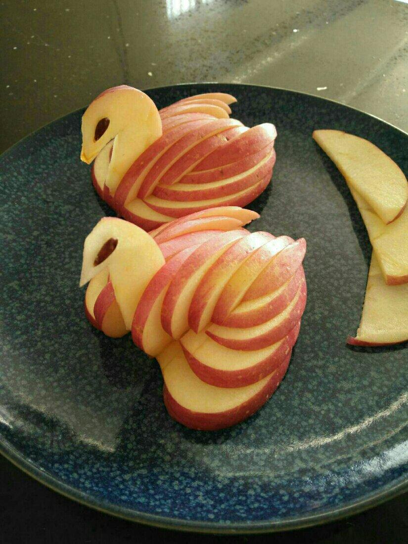 一人修行做的【苹果天鹅/水果拼盘高端技能】难度指数