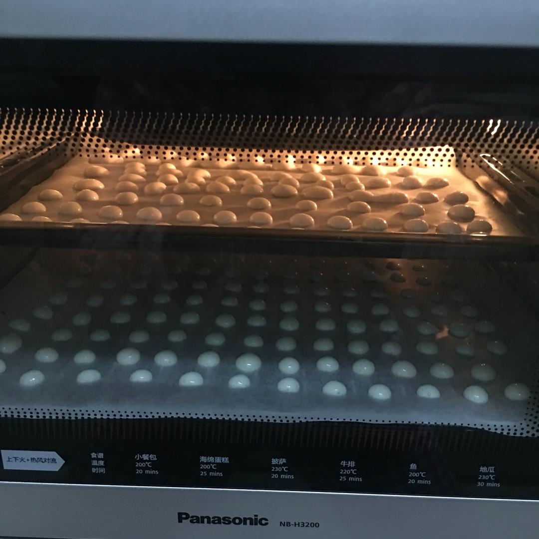 迷人的火龙果溶豆酸奶溶豆宝宝辅食