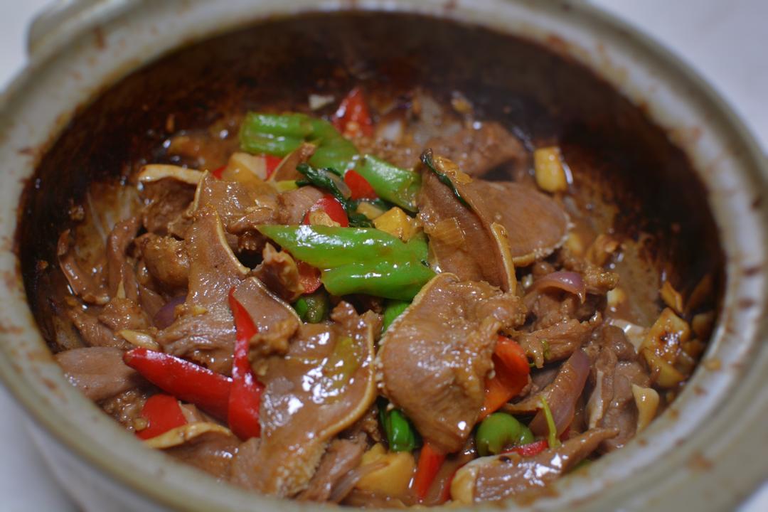 沙姜啫啫豬利（豬舌）的做法 步驟10