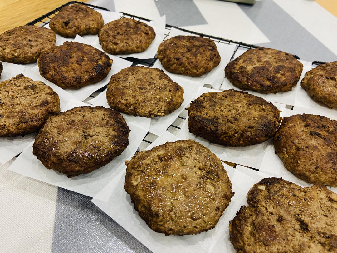 超详细汉堡牛肉饼｜附自制汉堡搭配#Healthymeals#减脂必撸16
