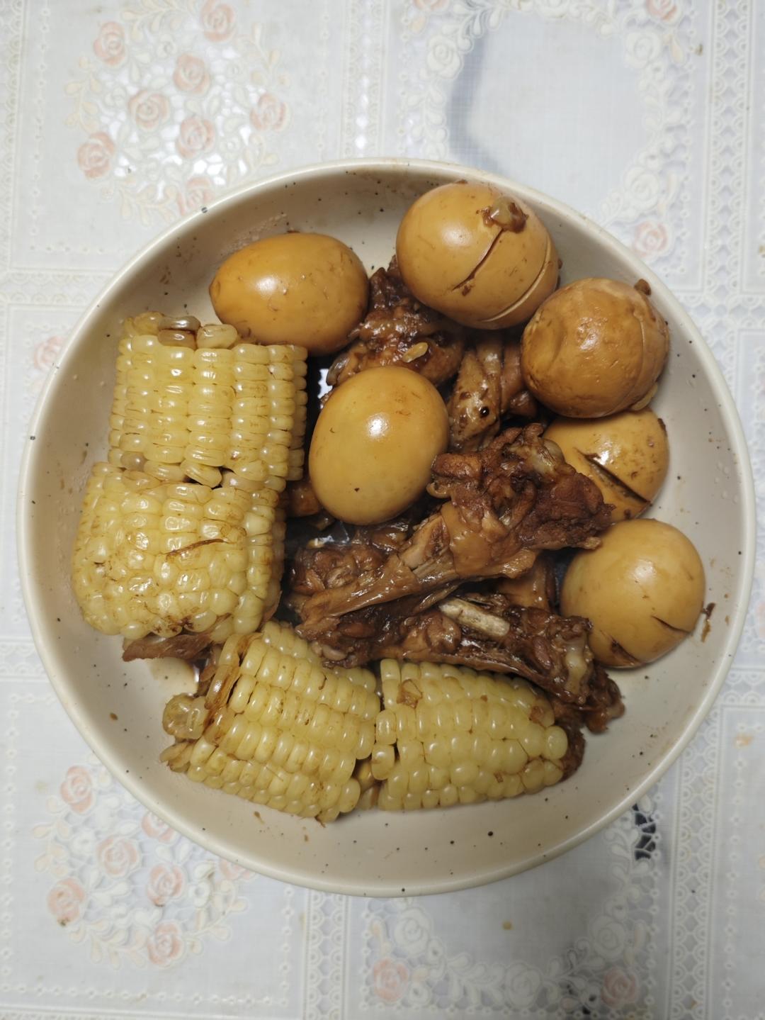 爆好吃的卤鸡腿 卤蛋❗电饭煲 炒锅都可以做~