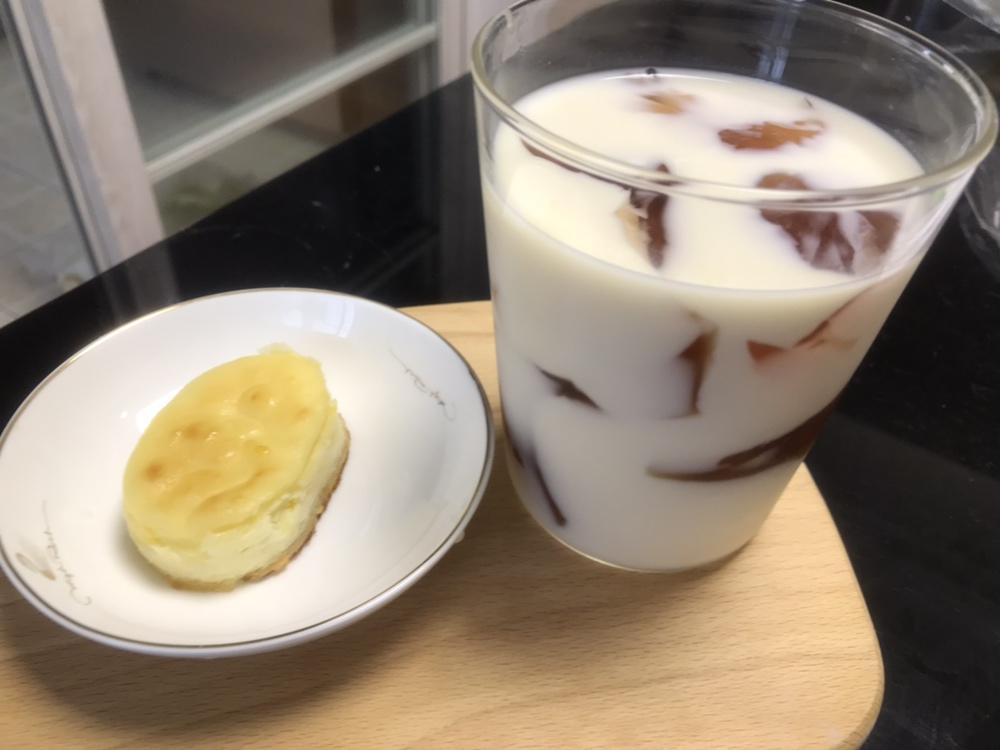 白桃煎茶茶冻（超级无敌简单的冰粉粉版）